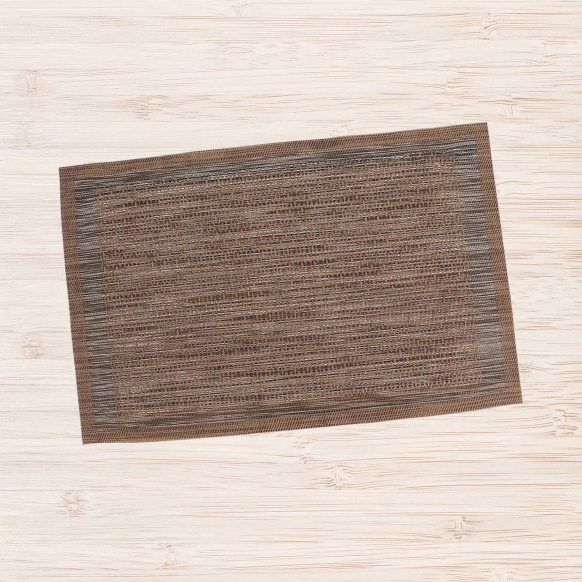 مفرش طاولة فايبر السيف غاليري، 30×45 سم، مستطيل - بني product image 1
