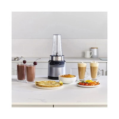 خلاط نينجا، 1000 واط، 700 مل، 21000 دورة في الدقيقة، BN500ME - فضي اسود product image 3