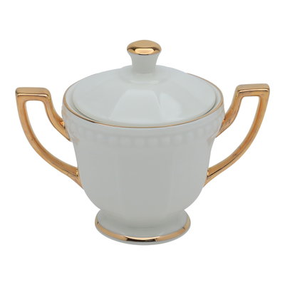 طقم سفرة بورسلان السيف غاليري، 66 قطعة - أبيض product image 12