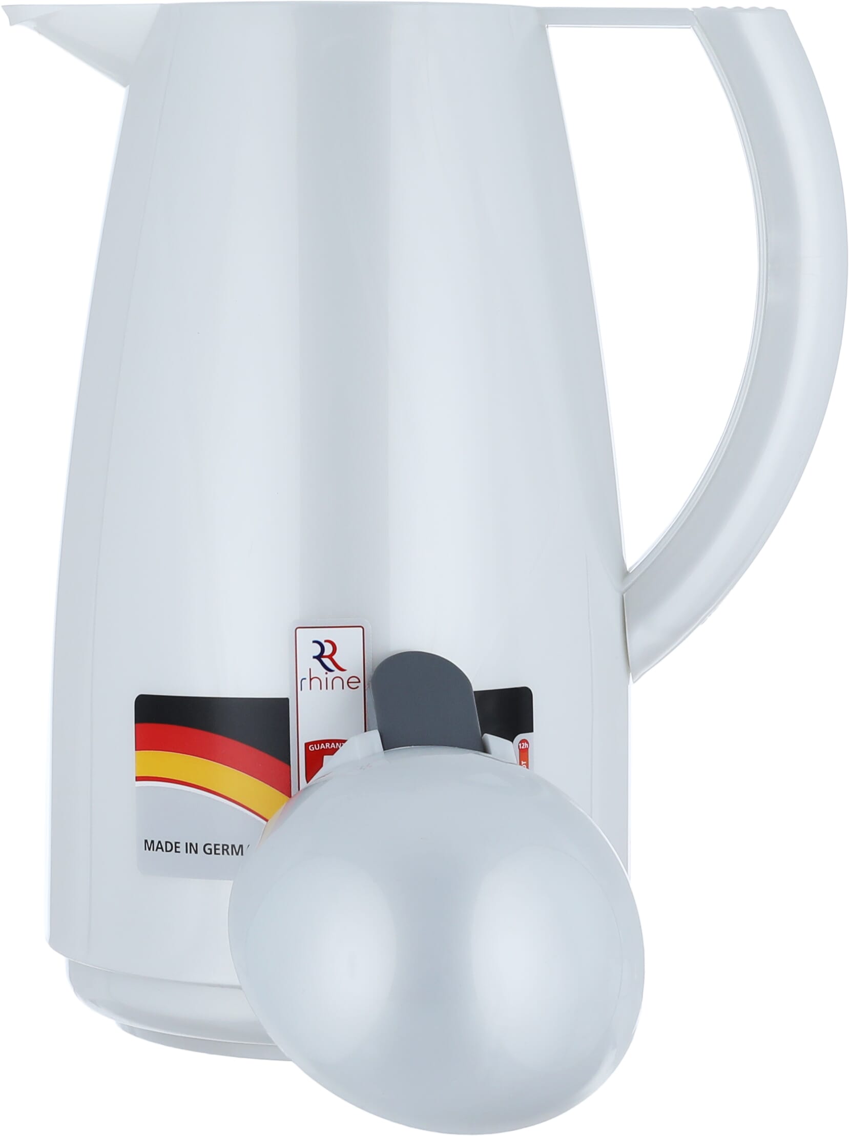 Alrhine Marcotec thermos, 1 liter, glass inner container, plastic outer shell - silver product image 4
