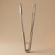 Al Saif Gallery Steel Tweezers, 30 X 4 Cm, With Silicone Handle - Silver product image 1