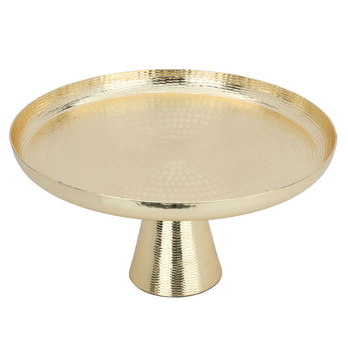 ستاند تقديم استيل السيف غاليري، 30×30×20 سم، دائري، قاعدة - ذهبي product image 2