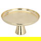 Al Saif Gallery steel serving stand, 30 x 30 x 20 cm, round, base - gold product image 2