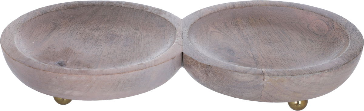 طقم مبخرة زجاج و علبة بخور السيف غاليري، 3 قطع - شفاف بني product image 5
