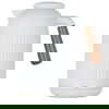 Everest Jayda Thermos, 1 liter, thermal glass inner shell, plastic outer shell - white product image 2