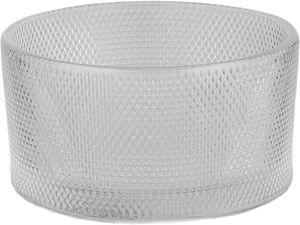 سكرية زجاج السيف غاليري، 10x10x6 سم، منقوش - شفاف ذهبي product image 2