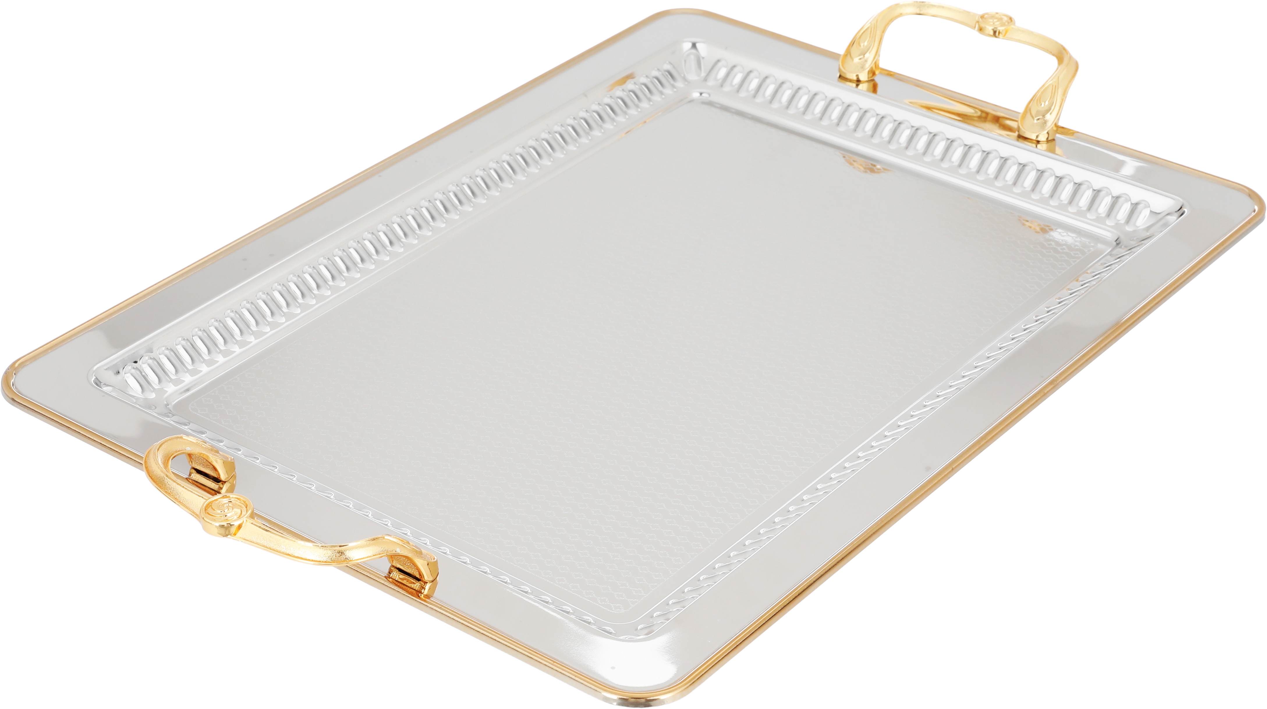 طقم طوفريات كرم استيل السيف بلص، 3 قطع - ذهبي فضي product image 2