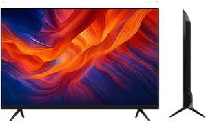 تلفزيون سمارت بدون اطار كيو ال دي، 55 بوصة، 4K UHD، شاشة LED، نظام ويب او اس، 2 ريموت كنترول، QLDT-55S4KW1 - اسود product image