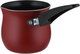 Mr.Cook Teflon Coffee Pot, 11 cm, Black Handle - Red product image 3