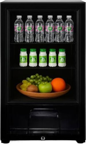 ثلاجة ميني بار دانسات، 87 لتر، 3 قدم، DAN180SC22  - اسود product image 2