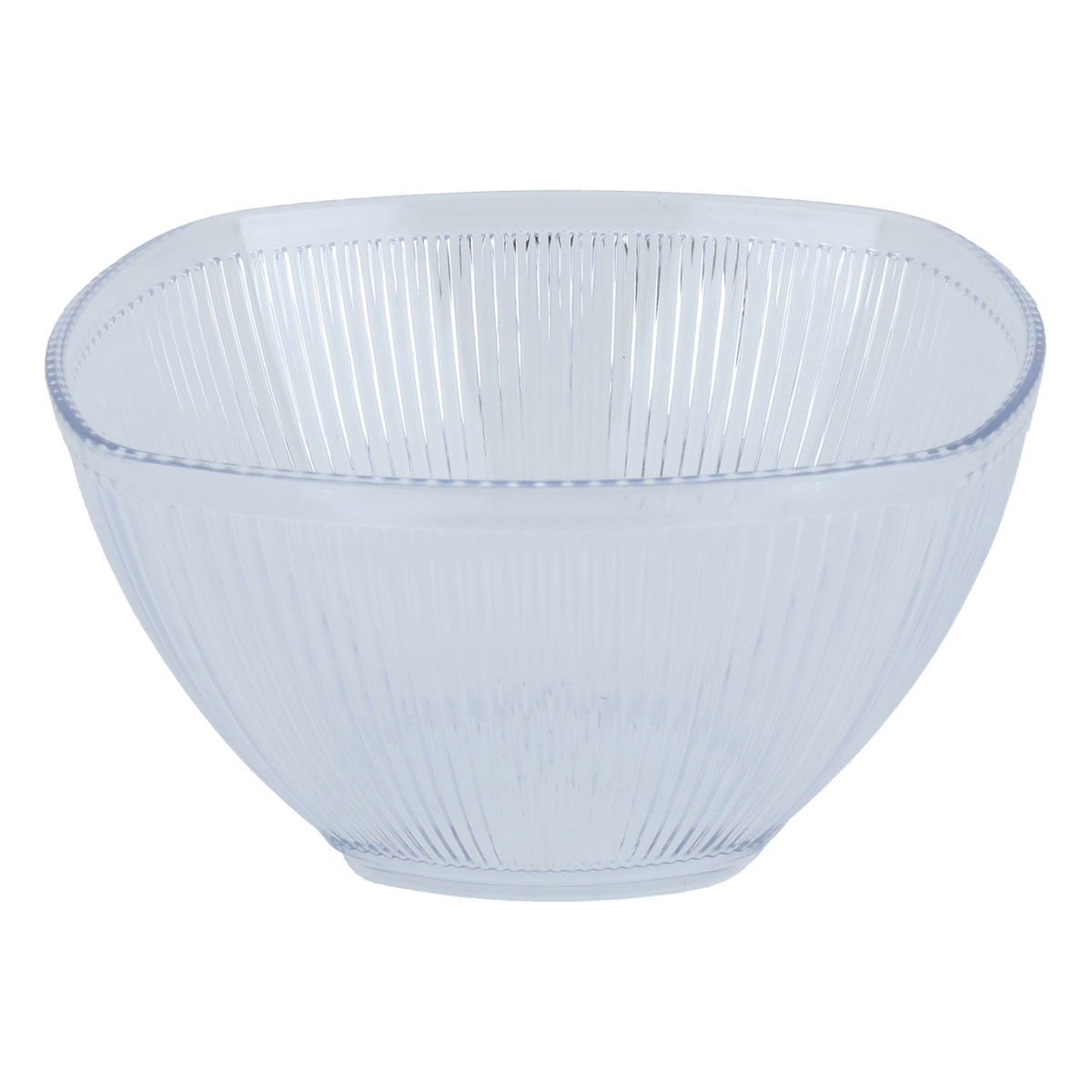 Al Saif Gallery Plastic Serving Plate, 25X25X12 Cm, 3.35 L - Clear product image