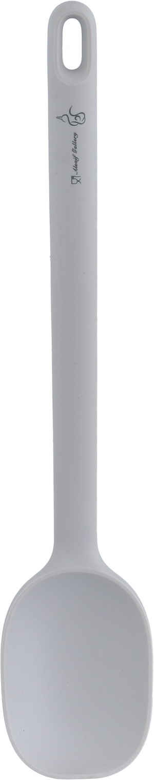 ملعقة تقليب طعام سيليكون السيف غاليري، 30×6 سم - رمادي فاتح product image