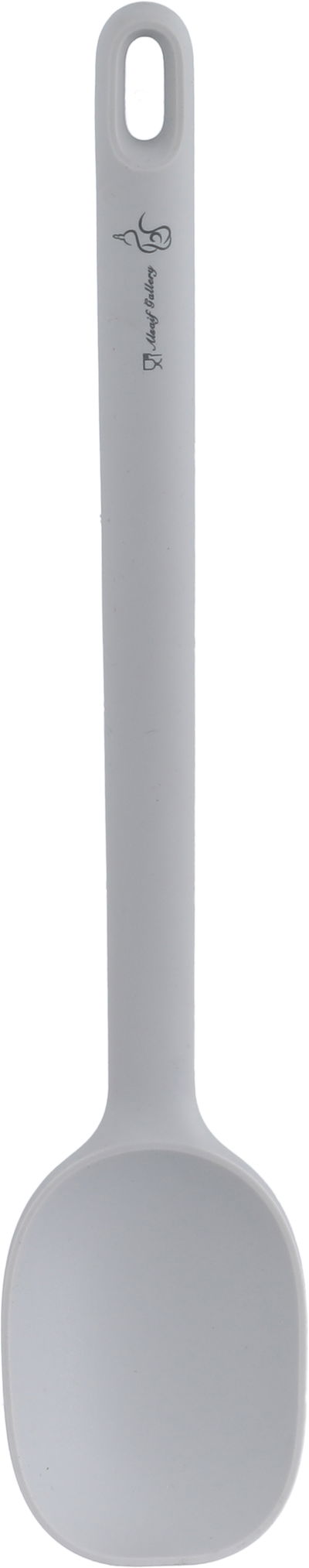 ملعقة تقليب طعام سيليكون السيف غاليري، 30×6 سم - رمادي فاتح product image 1