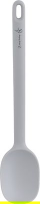 ملعقة تقليب طعام سيليكون السيف غاليري، 30×6 سم - رمادي فاتح product image 1