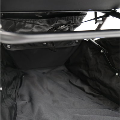 Fun Moment Baby Stroller, Foldable, Storage Basket, Safety Harness - Black product image 6