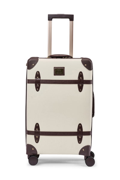 Limra LMA-7052 Artificial Leather Luggage Set, 4 Sizes, 4 Wheels, 360 Degree Rotating - Beige Brown product image 5