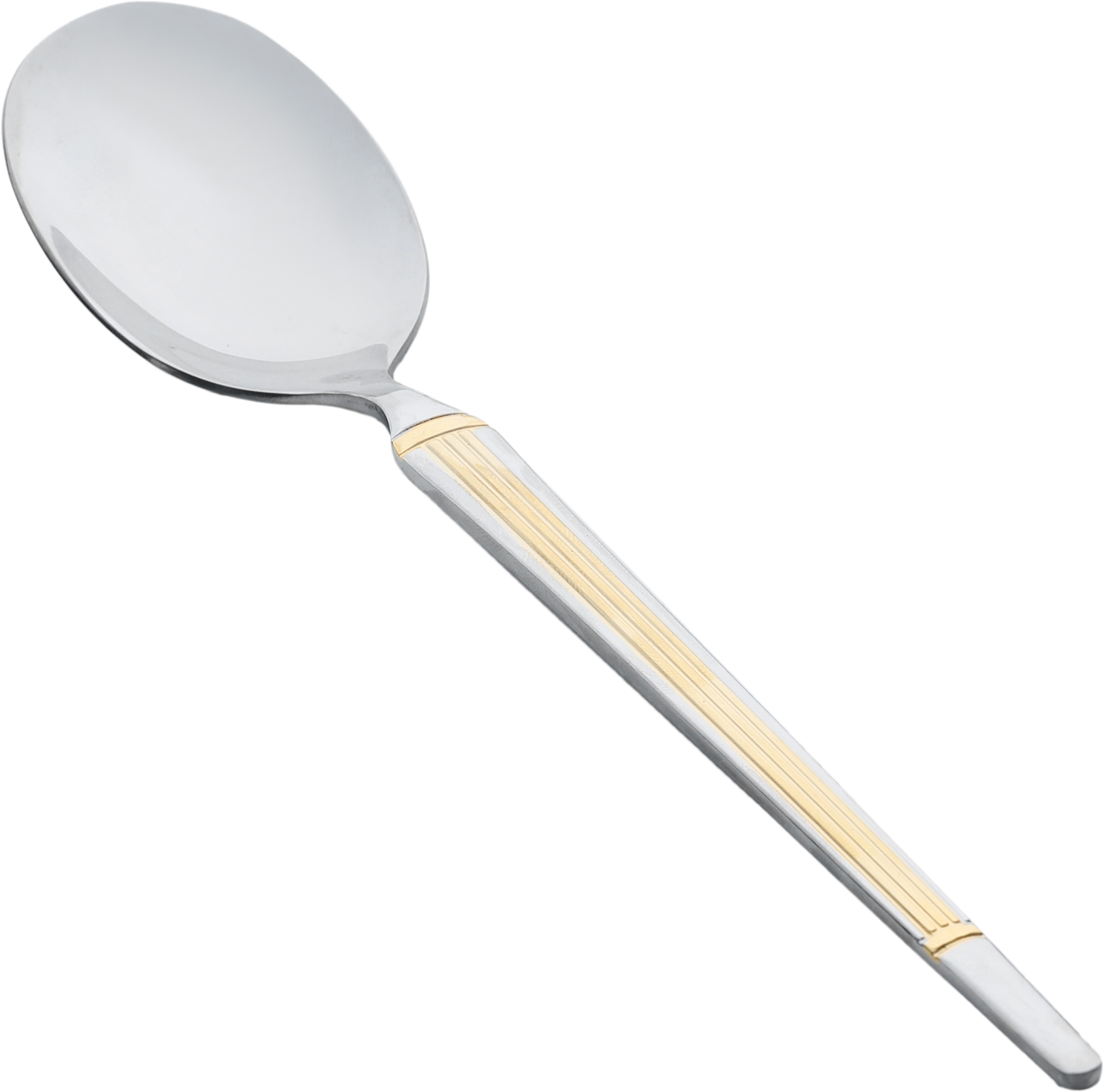 Al Saif Gallery steel cutlery set, 72 pieces - golden silver product image 9