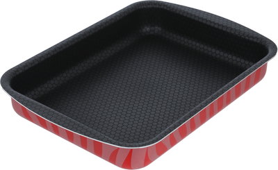 Red Flame Stainless Steel Oven Tray Set, 2 Pieces - Red product image 2