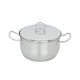 Laura Estelle Al Saif Gallery Pot, 30 cm - Silver product image 1