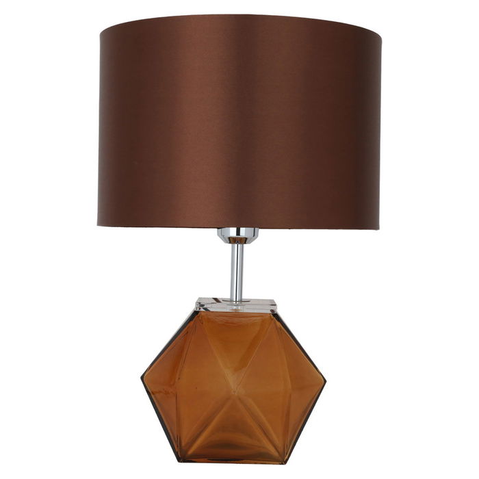 أبجورة إديسون، 35×35.3×35.3 سم، زجاج - بني/عسلي product image 1
