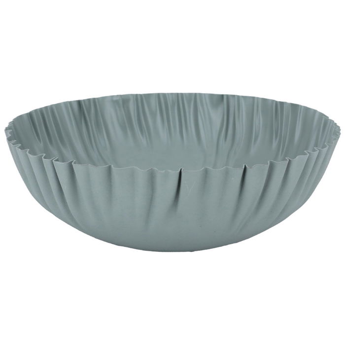 Al Saif Gallery Metal Serving Bowl, 27X27X9 Cm - Dark Green product image 1