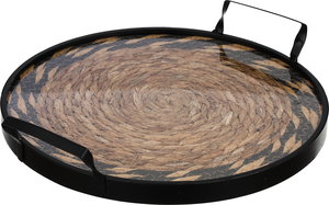 طقم طوفريات متعددد الخامات السيف غاليري، قطعتين، اطار اسود - متعدد الالوان product image 2