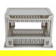 2-layer plastic dish stand, 42 x 39 cm - beige product image 1