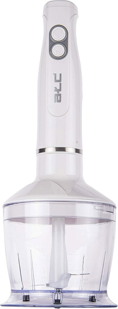 خلاط يدوي اي تي سي، 400 واط، 0.5 لتر، سرعتين، H-HB114 - ابيض product image 4