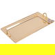 Alsaif Gallery Tray Set with 2 Steel Dates, 3 Pieces - Gold product image 2