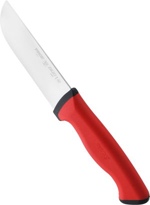 طقم سكاكين استيل بلاستيك بيرجي، 5 قطع - فضي احمر product image 3