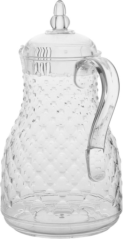 Jake With Acrylic Lid, Wavy, Handheld - Clear product image 2