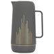 ترمس هارموني زجاج جلوري، 1 لتر - رمادي غامق product image 1