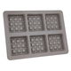 Granite Bake Chef Mold, Rectangle, 2.5 x 28.3 x 40.5 cm, 6 Eyes - Brown product image 2