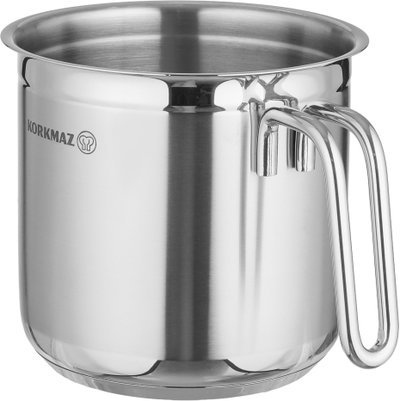 طقم قدور ستانلس استيل كوركماز الفا، 14 قطعة - فضي product image 15