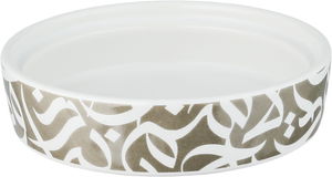 تمرية بغطاء بورسلان ون مور، 10x10x9 سم، دائري - أبيض بيج product image 2