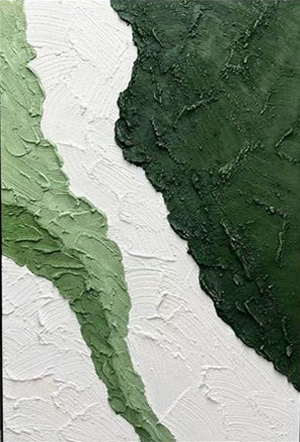 لوحة جدارية كانفس يدوية، 120×80 سم، اطار اسود - متعدد الالوان product image