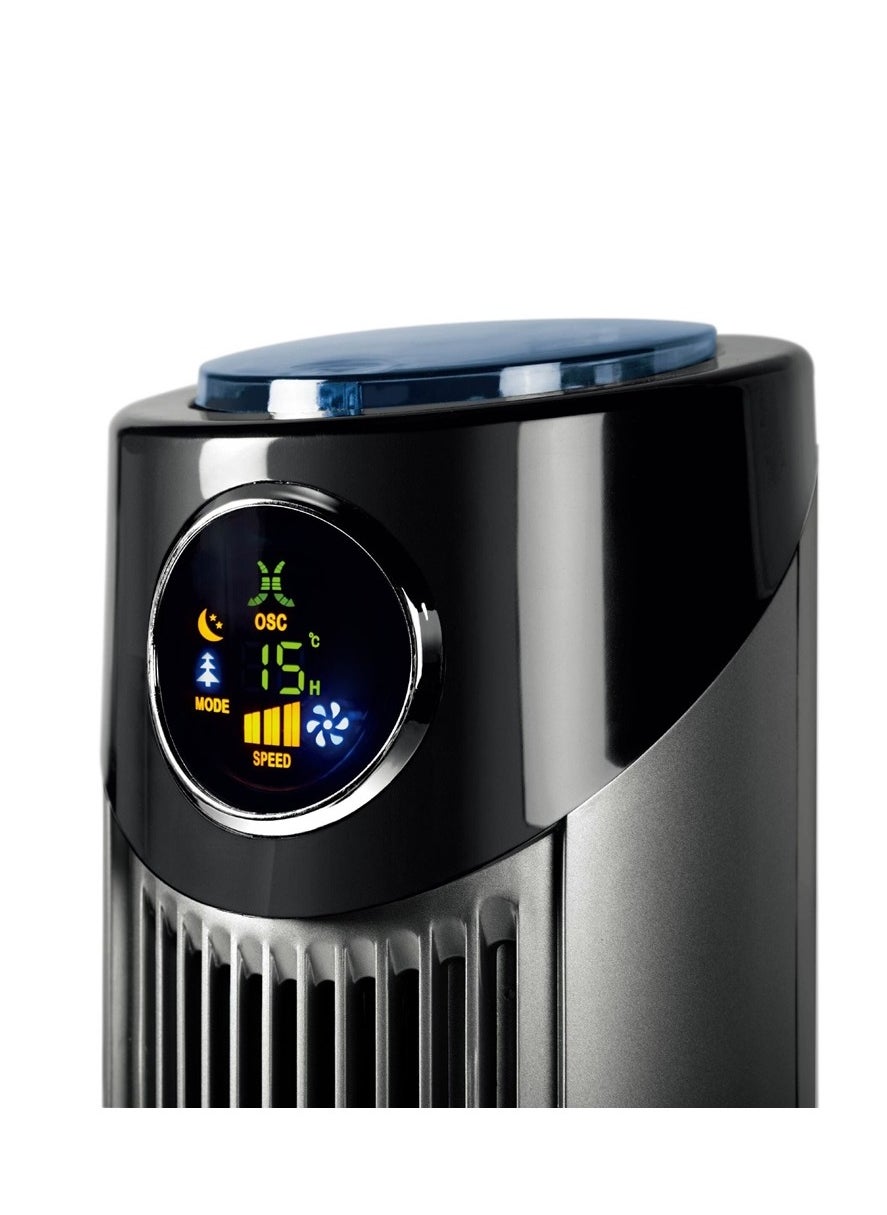 مروحة عمودية اليكترو جنرال، 45 واط، 3 سرعات، FTW-806R - اسود product image 3