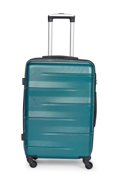 طقم شنط سفر ABS ليمرا، 3 مقاسات، 4 عجلات، قفل ارقام، WM-210 - اخضر product image 3