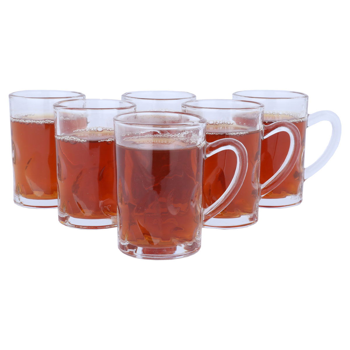 Al Saif Gallery Glass Teapot Set, Bed, 6 Pieces - Clear product image