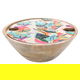 Al Saif Gallery porcelain serving bowl set, round, with lid, 3 spoons, 4.5 x 12 cm - white product image 2