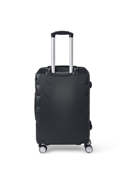 Lemra ABS Luggage Set, 3 Pieces, LMA-1528 - Black product image 3