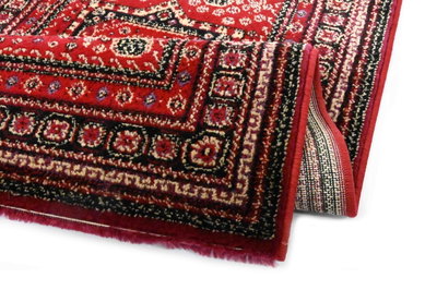 سجاده سوبر تيماء شكل مستطيل، 0.80×3 سم، صنع آلياً - احمر product image 3