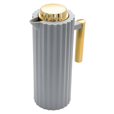 Timeless Rawaa Thermos, 1 liter, glass inner container, plastic outer shell - gray product image 2