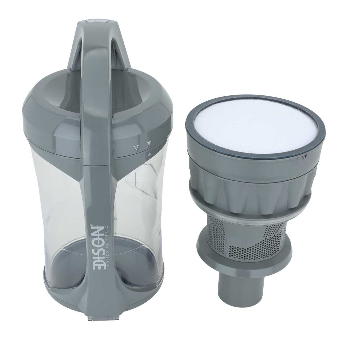 مكنسة كهربائية إديسون، 2000 واط، 2 لتر - رمادي product image 2