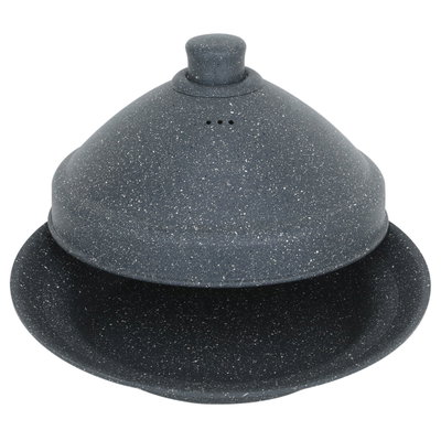 طاجن جرانيت بغطاء السيف غاليري، 26 سم، تركي - رمادي product image 3