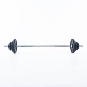 طقم قرص اوزان ارمان، 50 كجم - أسود فضي product image 2
