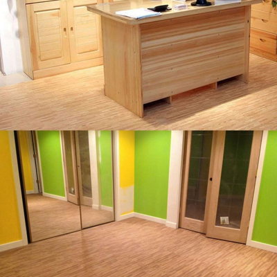 Kangaroo 11151515518 Parquet Foam Flooring, 60 x 60 meters, 1 cm thick, 4 interlocking tiles - Wood Brown product image 4