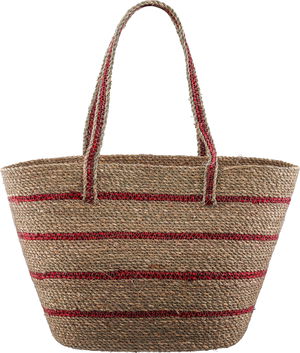 شنطة خوص السيف غاليري، 46×16×30 سم - بيج product image