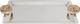 طوفرية تقديم استيل السيف غاليري، 3.5×26×50.5 سم، مستطيل - فضي product image 1