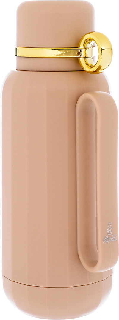 ترمس رحال تايملس، 1 لتر، حافظة داخلية زجاج حراري - بني فاتح product image 3